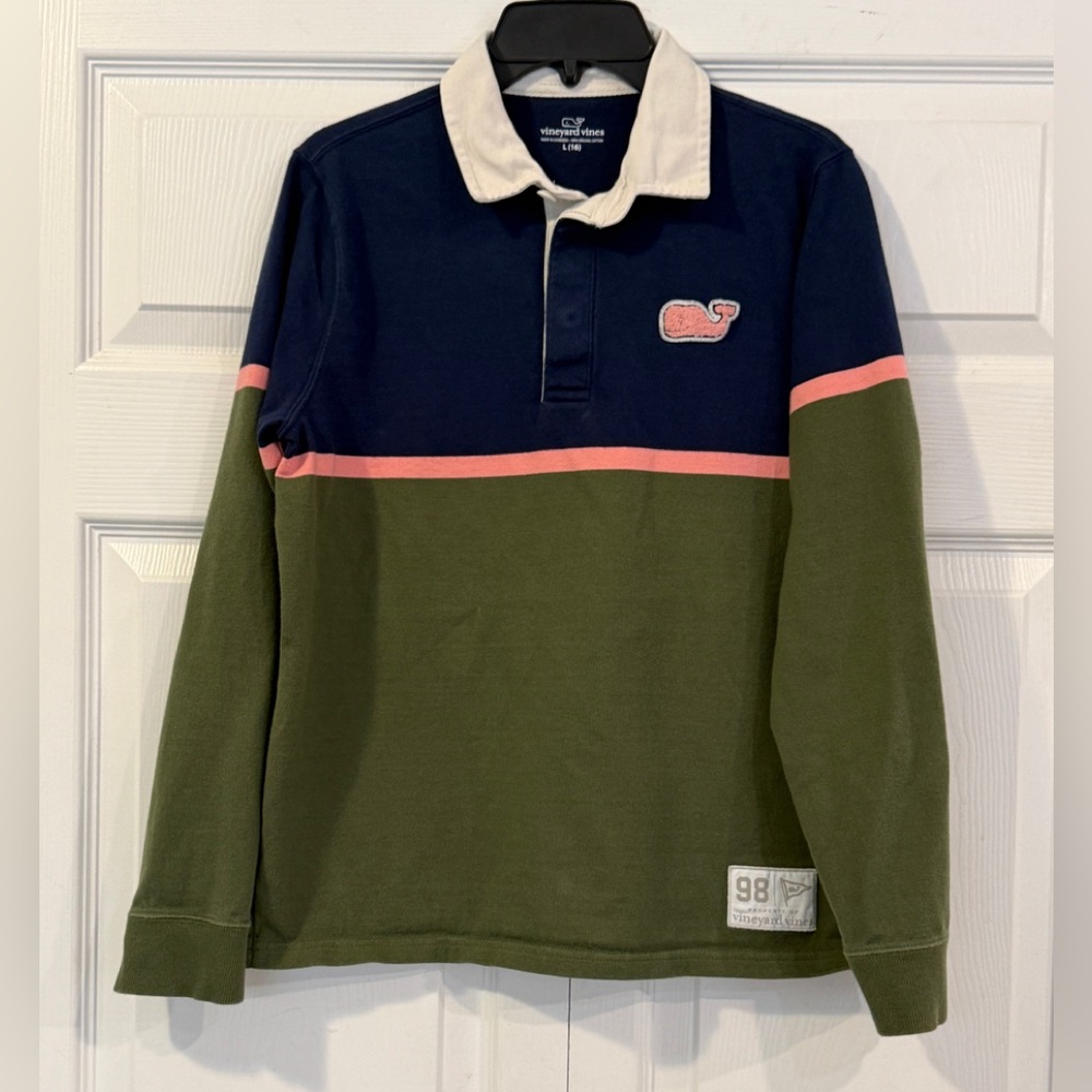 Vineyard Vines Rugby Organic Cotton Shirt